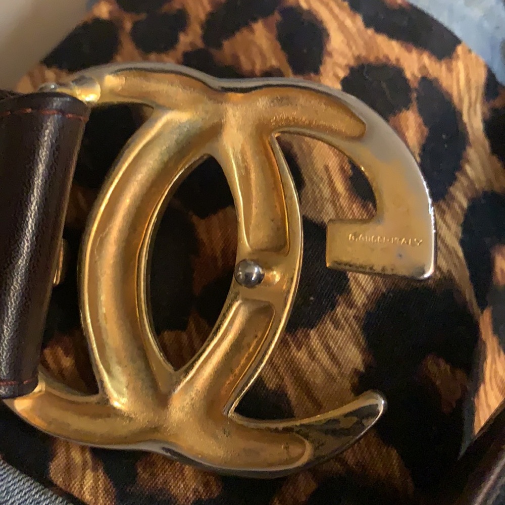 Iconic Gucci Brown Leather Interlocking Gg Belt V… - image 7